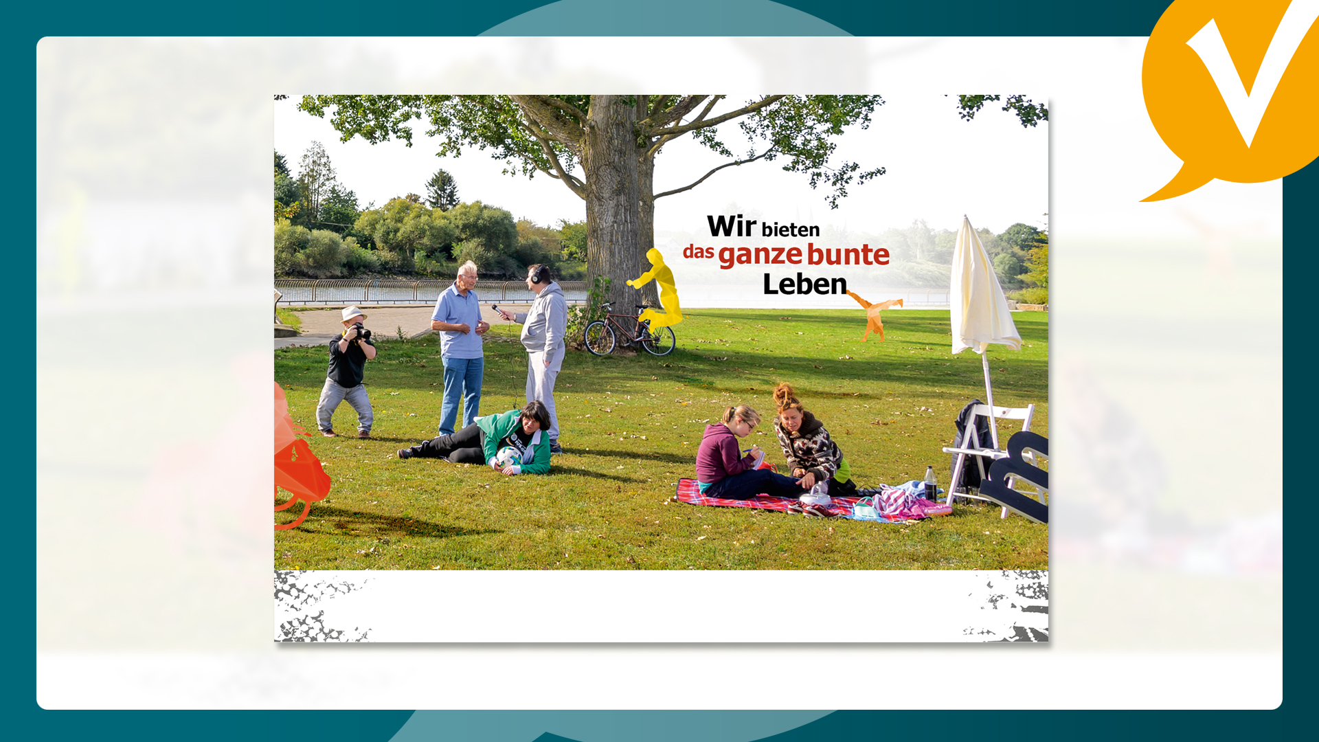 Image-Broschüre Martinsclub, Text: Wir bieten das ganze bunte Leben